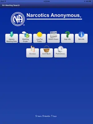 NA Meeting Search android App screenshot 5